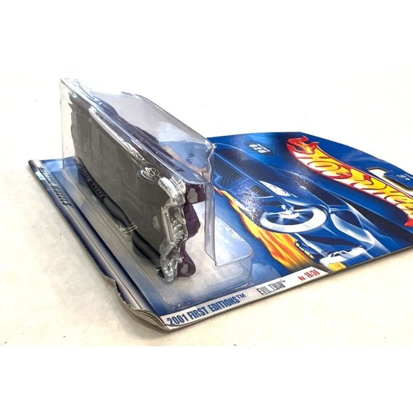Hot Wheels 2001 First Editions 16 of 36 Collectable Car Evil Twin Toy Box Damage - Picture 9 of 9